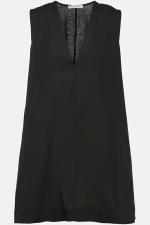 ASCENO Derya linen minidress