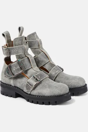 Vivienne Westwood Cut-out leather ankle boots