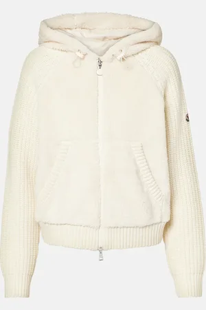 Moncler Wool and teddy cardigan