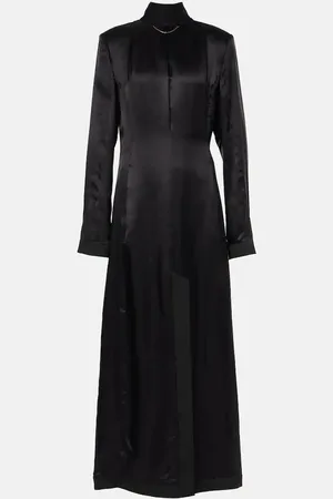 Maison Margiela Satin maxi dress