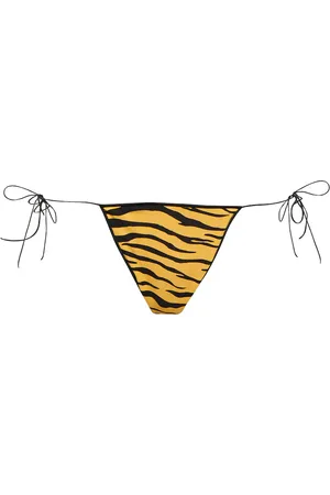 Tropic of C The C zebra-print bikini bottoms