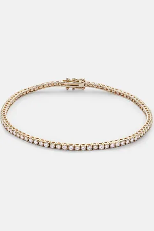 Mateo 14kt tennis bracelet with diamonds