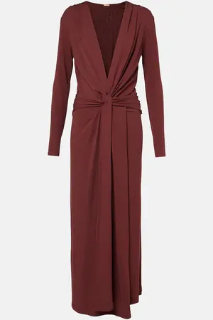 JOHANNA ORTIZ Finding Yourself draped jersey maxi dress