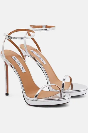 Aquazzura Olie 115 faux-leather platform sandals