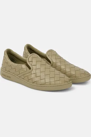 Bottega Veneta Sawyer leather slip-on sneakers