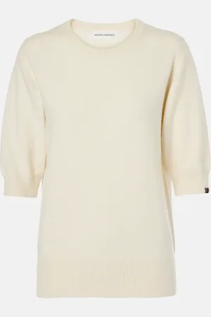EXTREME CASHMERE NÂ°63 knitted cashmere-blend top
