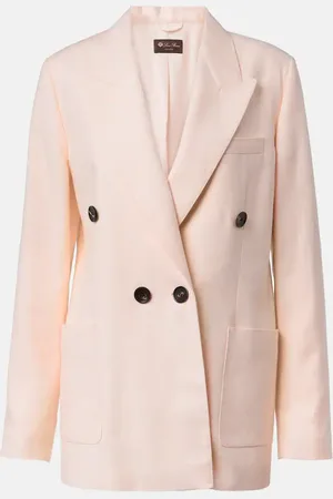 Loro Piana Genny linen and wool blazer