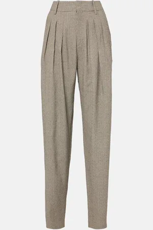 Isabel Marant Iwena cotton-blend tapered pants