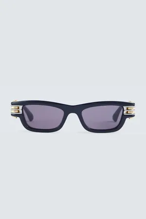 Bottega Veneta Bolt rectangular sunglasses