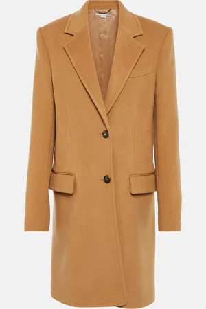 Stella McCartney Single-breasted wool coat