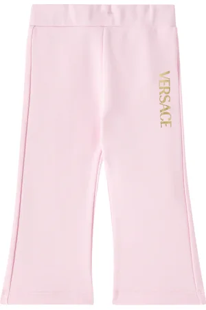 VERSACE Baby logo cotton jersey sweatpants