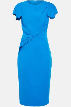 Roland Mouret Gathered midi dress