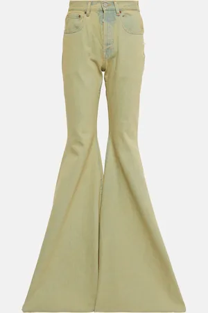Vetements High-rise flared jeans