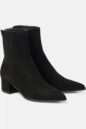 Gianvito Rossi Lyell 45 suede ankle boots