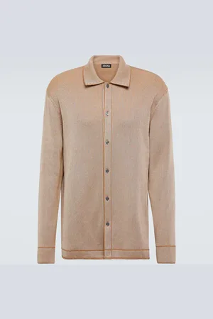 Ermenegildo Zegna Cotton and silk jacquard shirt