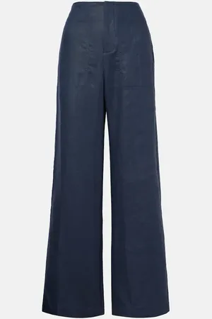 FAITHFULL THE BRAND Isotta linen wide-leg pants
