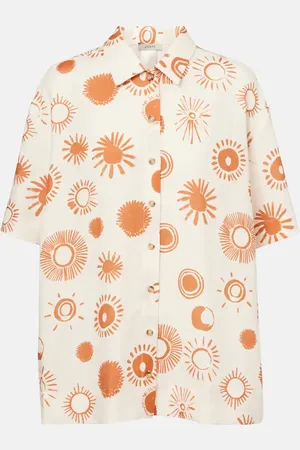 ASCENO Montauk linen and cotton bowling shirt