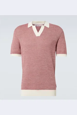 Orlebar Brown Horton wool and cotton polo sweater