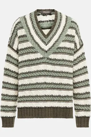 Loro Piana Striped cashmere sweater
