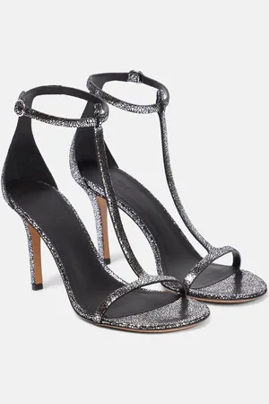 Isabel Marant Einari metallic leather sandals