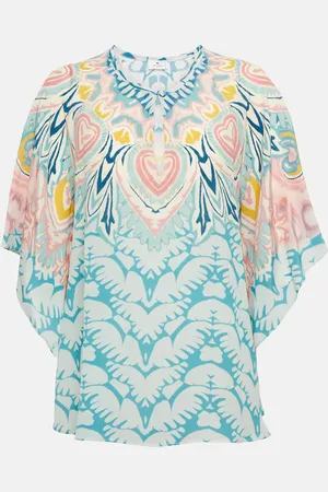 Etro Printed silk blouse