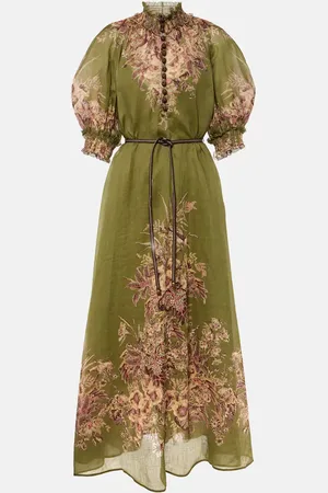 ZIMMERMANN Ottie Swing floral maxi dress