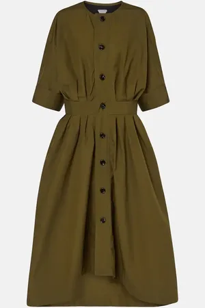Bottega Veneta Cotton canvas shirt dress