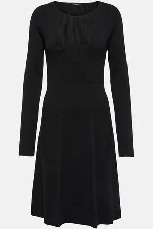 Joseph Ribbed-knit wool minidress