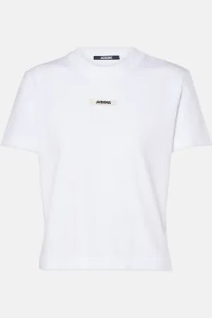 Jacquemus Le T-shirt Gros Grain cotton-blend T-shirt
