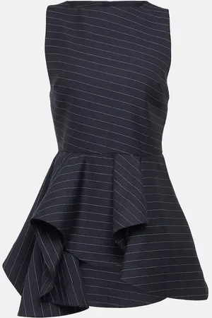 J.W.Anderson Peplum wool-blend top