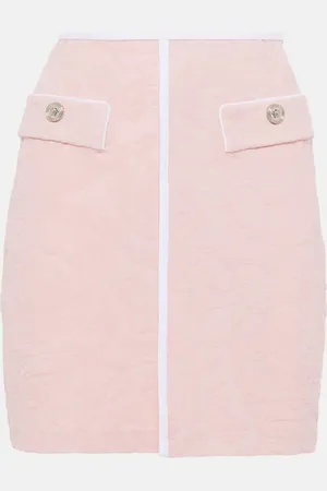 VERSACE Barocco terry miniskirt