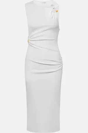 CHRISTOPHER ESBER Callisto Trinity jersey midi dress