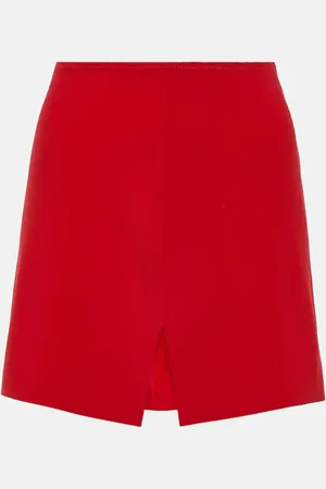 Norma Kamali Side Slit miniskirt