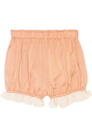 Donsje Baby Tory ruffle-trimmed bloomers
