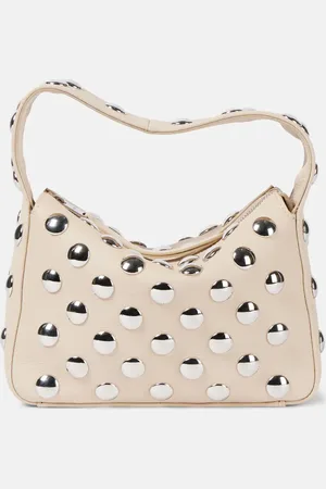 Khaite Elena Small studded leather tote bag