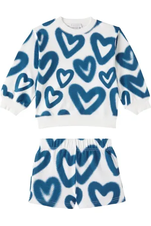 Stella McCartney Cotton sweatshirt and sweatpants set