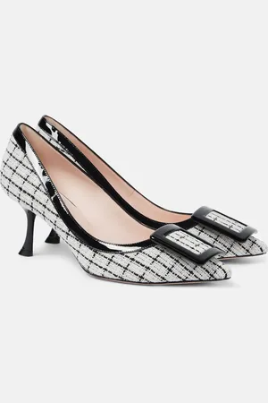 Roger Vivier Viv in the City 65 bouclÃ© pumps
