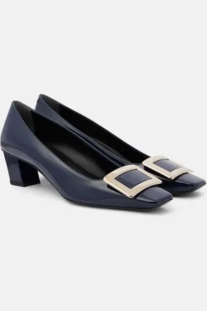 Roger Vivier Belle Vivier 45 patent leather pumps