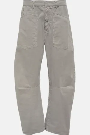 NILI LOTAN Shon high-rise twill pants