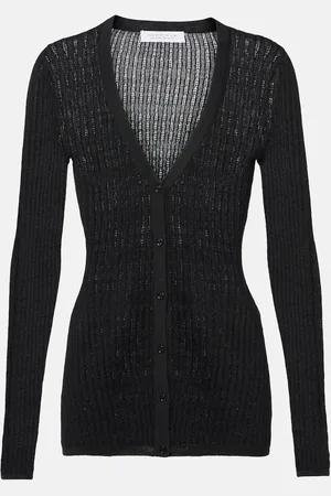 GABRIELA HEARST Emma pointelle cashmere and silk cardigan