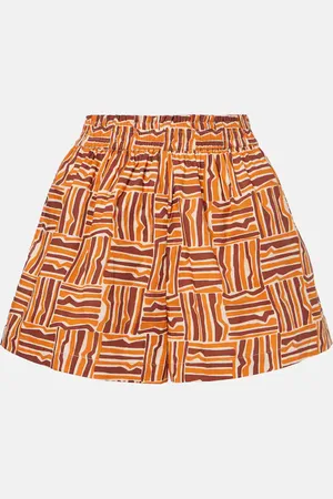 FAITHFULL THE BRAND Elva printed cotton shorts