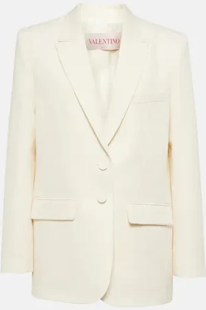 VALENTINO Toile Iconographe CrÃªpe Couture blazer