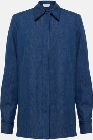GABRIELA HEARST Cruz cotton and linen shirt