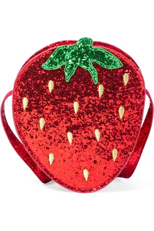 Konges Sløjd Konges SlÃ¸jd Tut Strawberry glitter shoulder bag