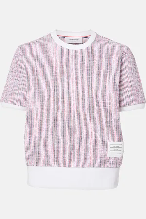 Thom Browne Cotton-blend tweed top