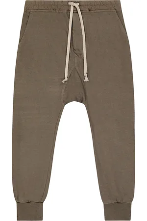 Rick Owens Cotton jersey sweatpants