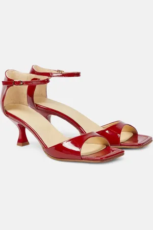 Souliers Martinez Kika patent leather sandals