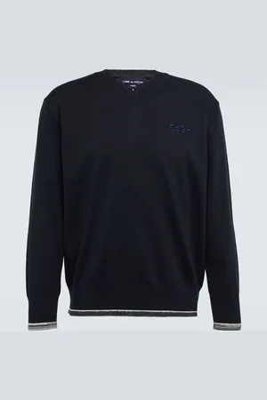 Comme des Garçons Comme des GarÃ§ons Homme Embroidered cotton sweatshirt