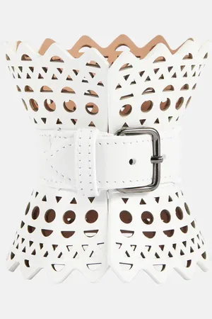 Alaïa AlaÃ¯a Vienne leather bracelet