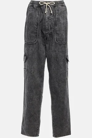 Marant Etoile Viamao high-rise cotton pants
